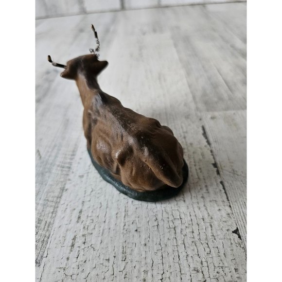 Vintage cow paper mache nativity xmas statue figurine religious decor - Picture 4 of 8